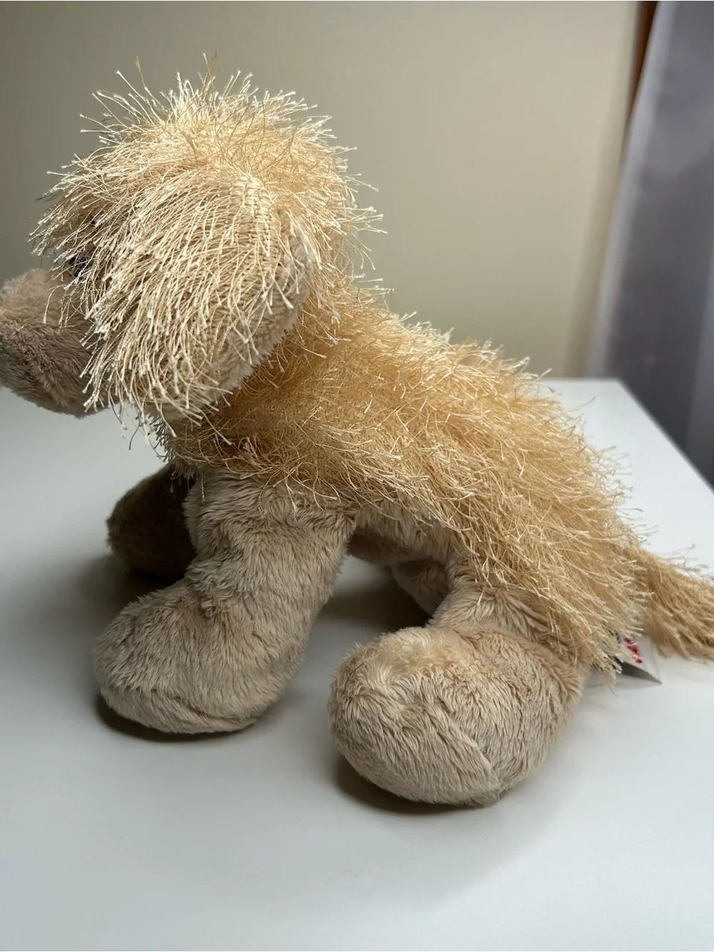 Webkinz Golden Retriever Dog Plush Stuffed Animal Toy Kid's Tan Fluffy Cute